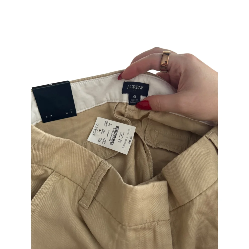 J.Crew Light Khaki 5” Classic Chino Shorts - Picture 5 of 8